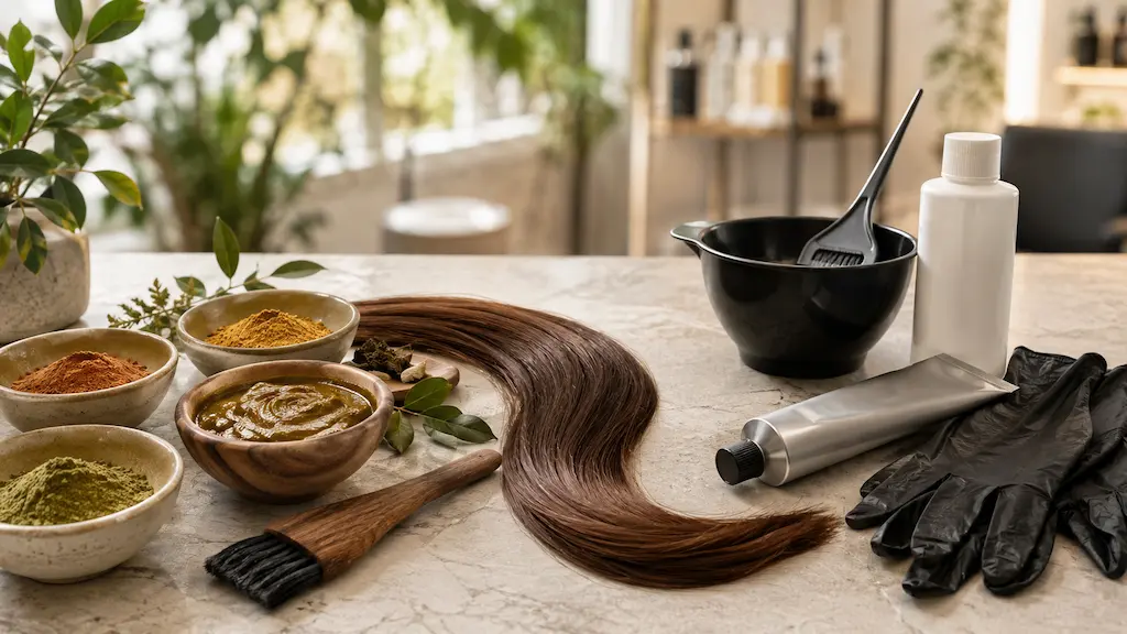 Tinte vegetal para el pelo: qué es y en qué se diferencia de los tintes químicos