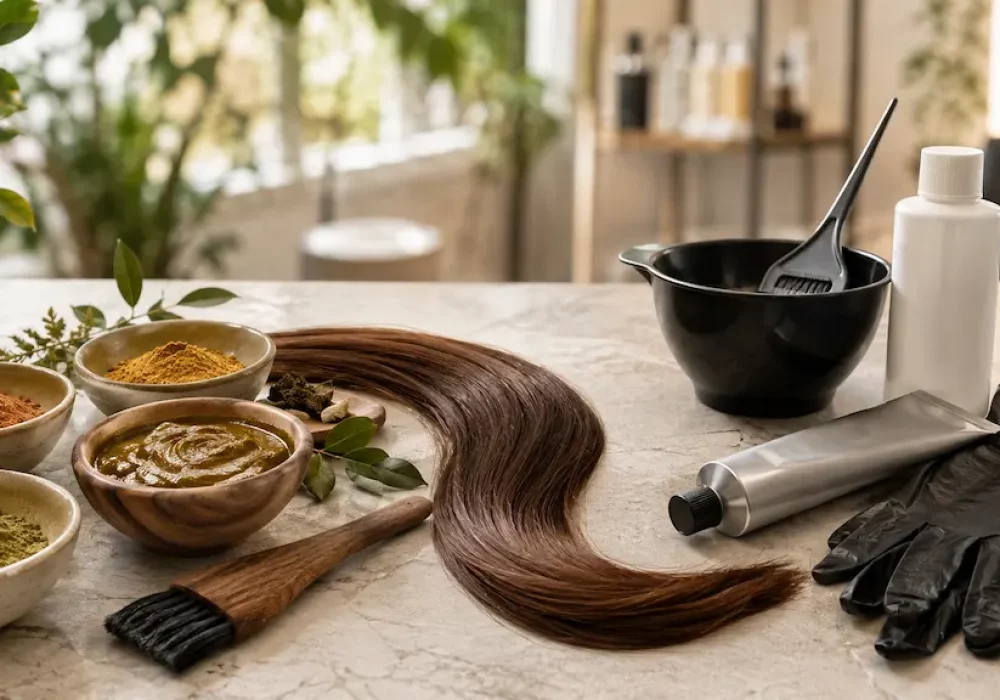 Tinte vegetal para el pelo: qué es y en qué se diferencia de los tintes químicos