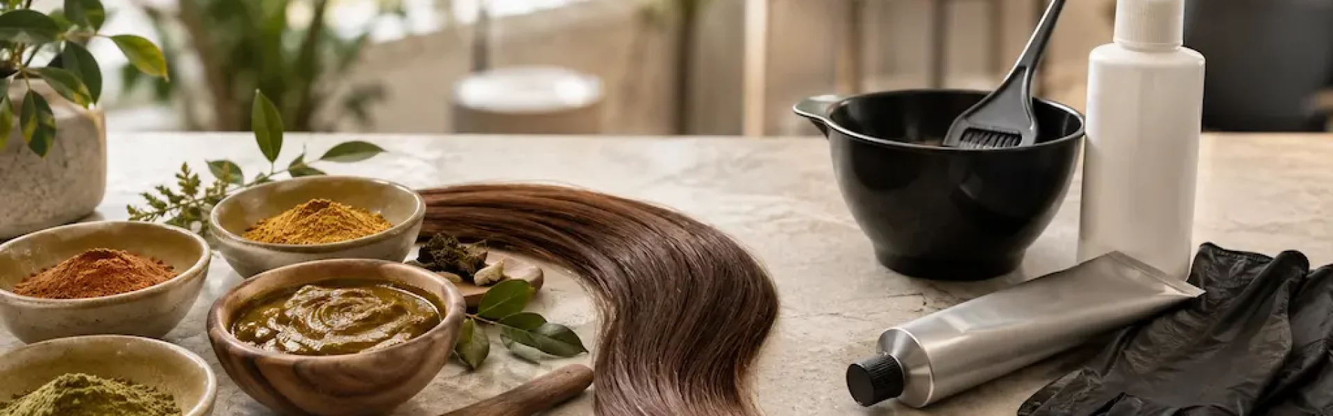 Tinte vegetal para el pelo: qué es y en qué se diferencia de los tintes químicos