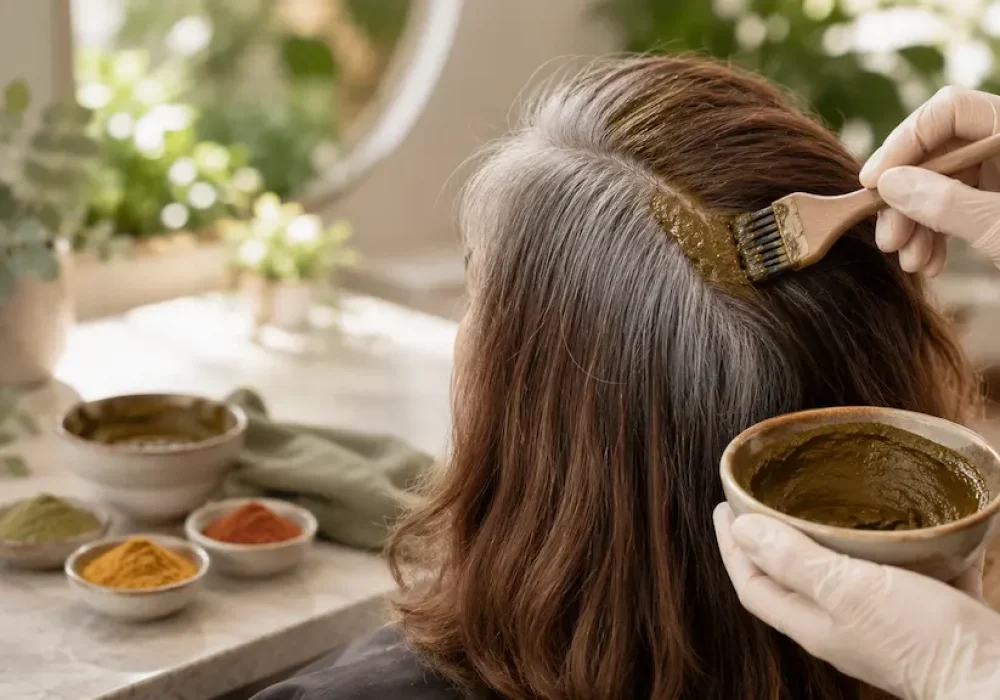 Cobertura de canas con tintes 100% vegetales- cómo funciona